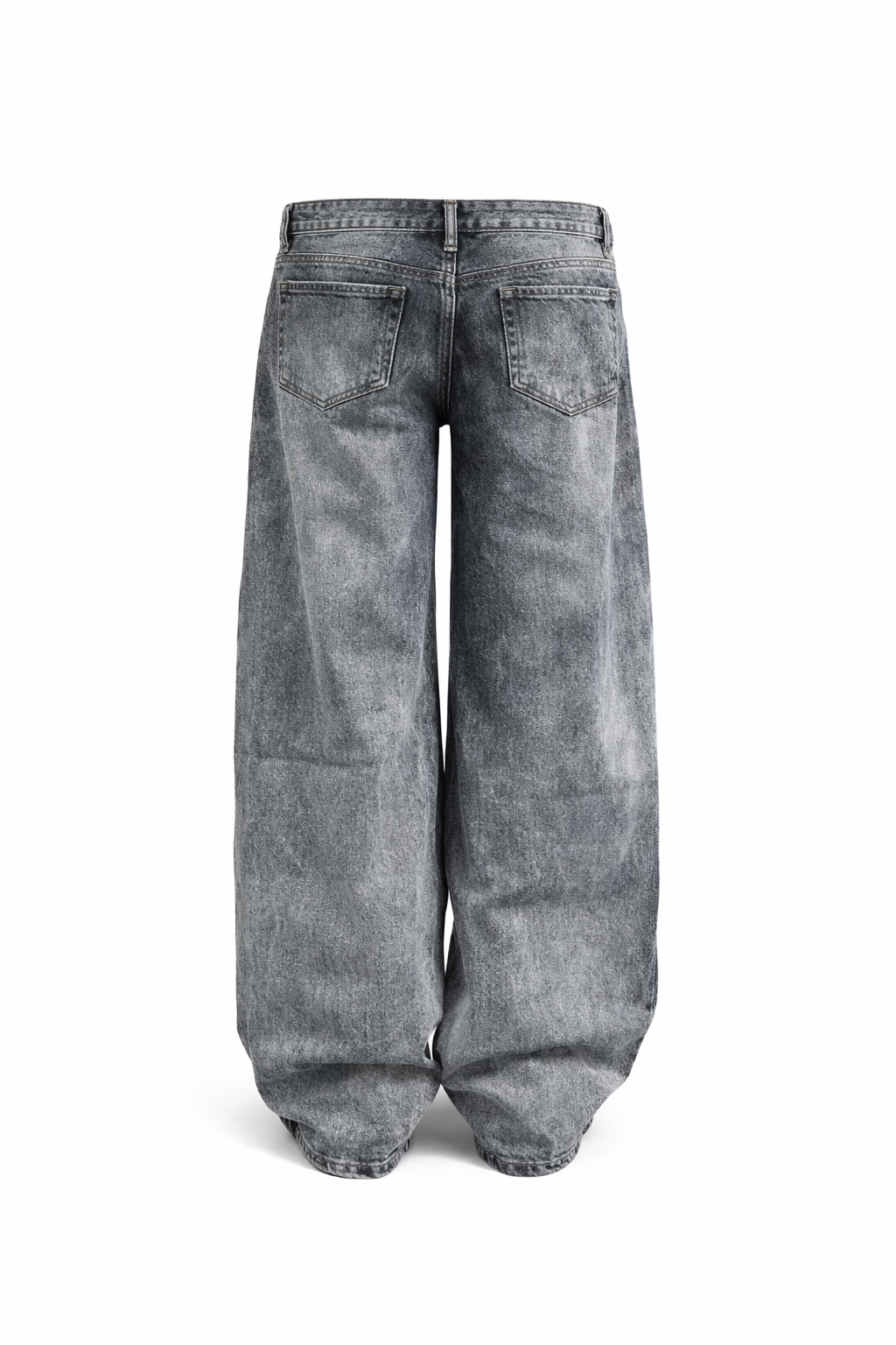 Grey retro wide leg - Image 3